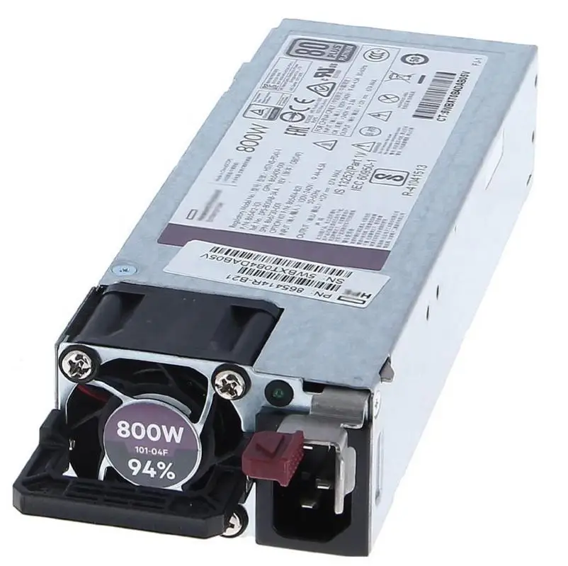 754382-001 HPE 800W Flex Slot -48 В постоянного тока комплект питания с горячей вилкой