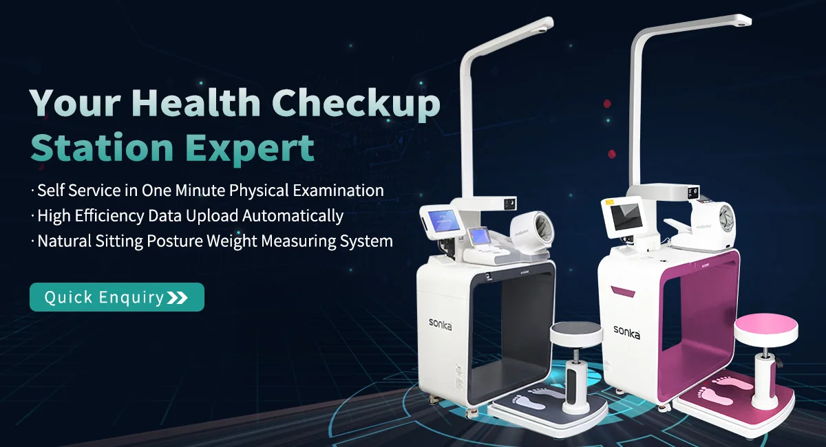 NEW!Body Scanning Telemedicine Health Disease Urine Analyzer Spo2 Machines Hematology Analyzer manufacture