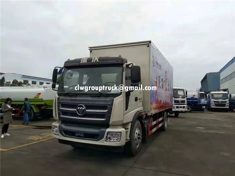 Advertising Outside Broadcast Vehicle 4x2 Mobile Stage Truck for Sale