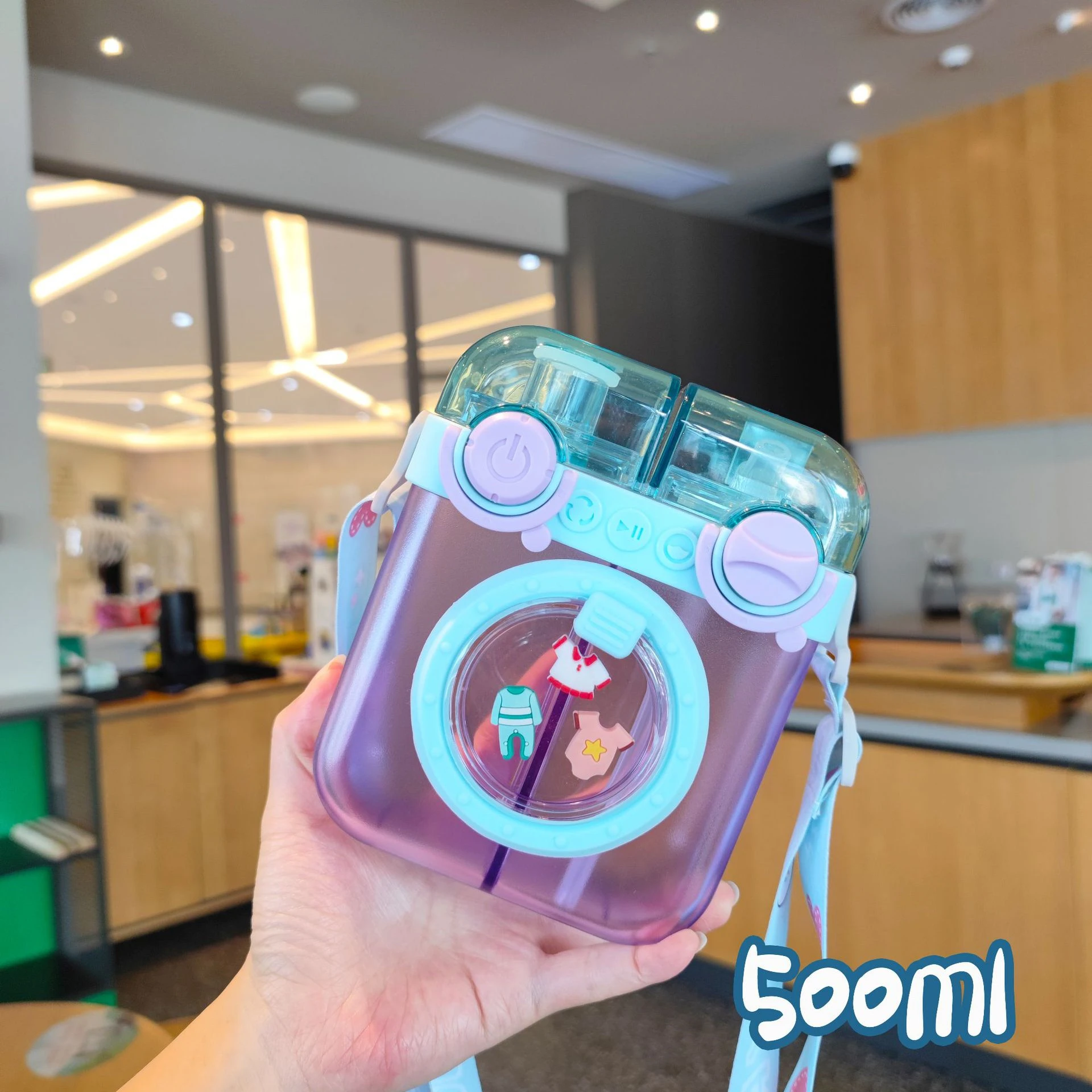 Детская пластиковая чашка для воды, 500 мл