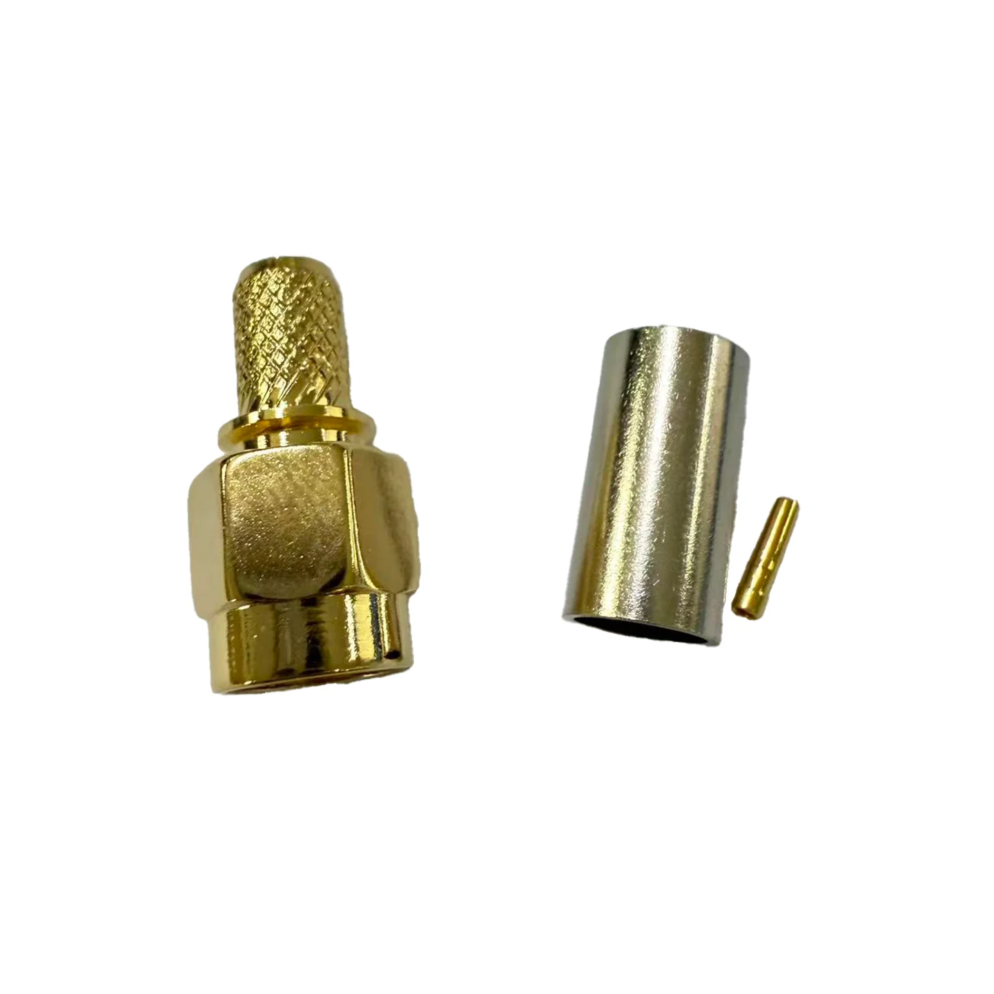 RP-SMA-C-J3 Connector RF RP SMA Male Connector Crimp RG142 RG58 Cable