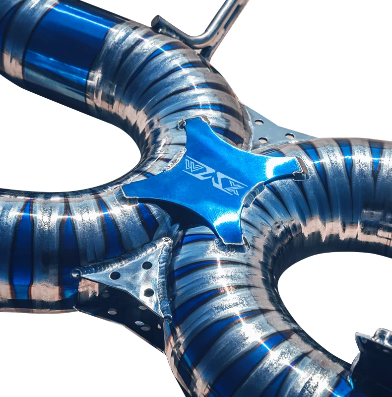 Titanium alloy Exhaust pipe Valve Control Catback Exhaust For McLaren 720S Coupe 720S Spider 2017-2021 Exhaust Pipes Catback