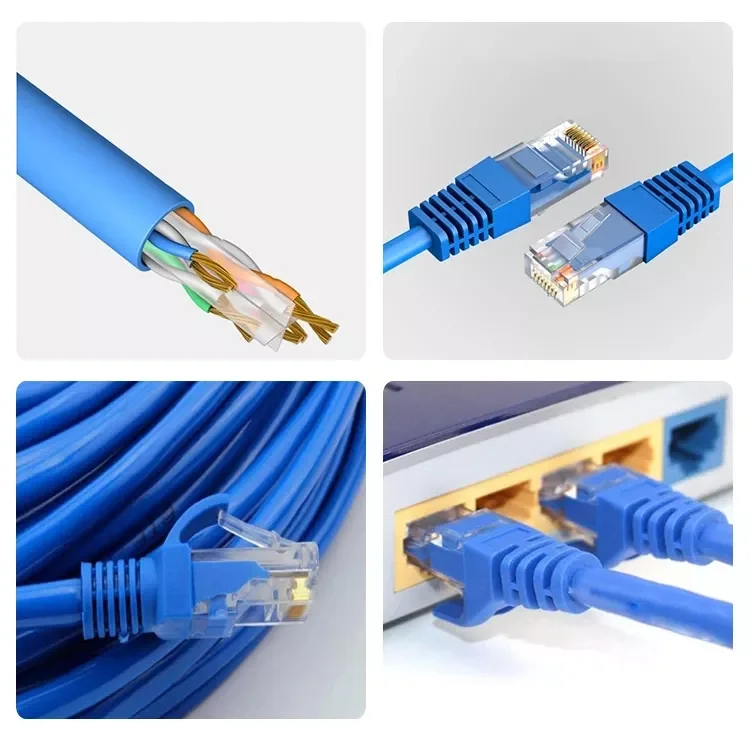 Best Quality Communication Cables Rj45 Cat6 Connector Network Cable Cat6 Utp Patch Cord