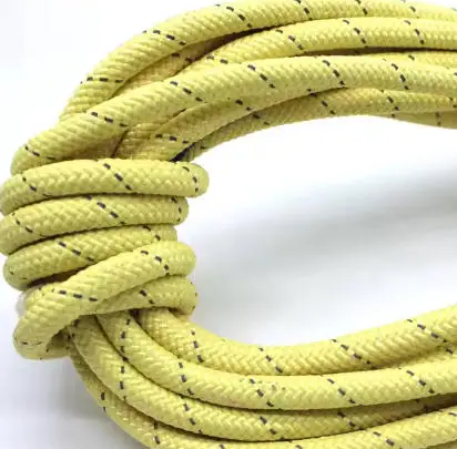 Wholesale Flame Retardancy Aramid Cable Braided Line Fireproof Rope for ...