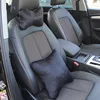 Black headrest and lumbar support