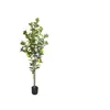 Árbol de limón artificial de un solo tallo de 1,8 m