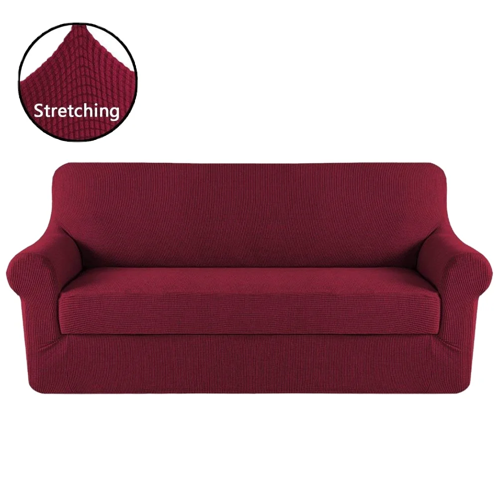 OEM оптовая супер мягкий стрейч Печатный чехол для дивана