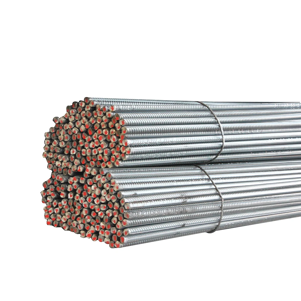 Good Price HRB400 Reinforced Bar Ribbed Steel Bar Hot Rolled Rebar High Quality Spiral Ribbed Bar For Construction