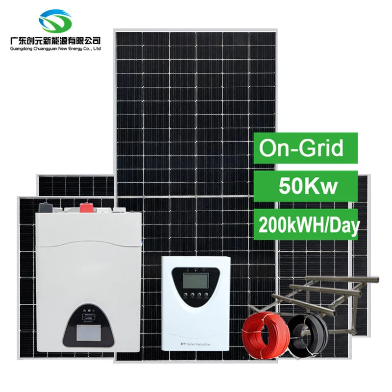 High Quality Solar Power System Three Phase 100kw 50kw Solar System 50kva 100kva Solar Energy System