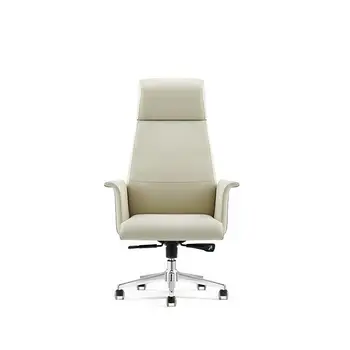 Office Furniture Swivel Executive Wooden Pu Leather Director Office Chair