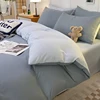 Light grey and sky blue