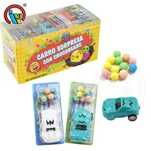 Wholesale Funny Pullback Car Toy with Compound Candy Sweet