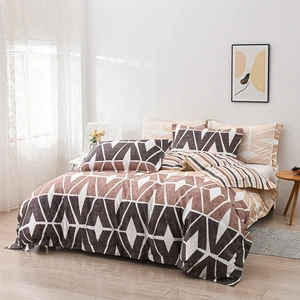 Digital Print Bedding 3D Bedsheet Soft Touch Feeling Duvet Cover Sets Custom Luxurious