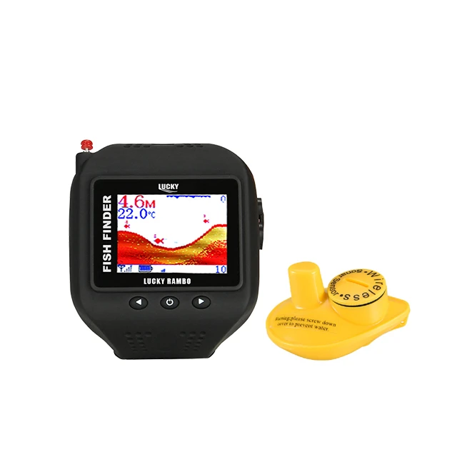 LUCKY FF518 Fish Finder Murah Transducer Echolot test| Alibaba.com