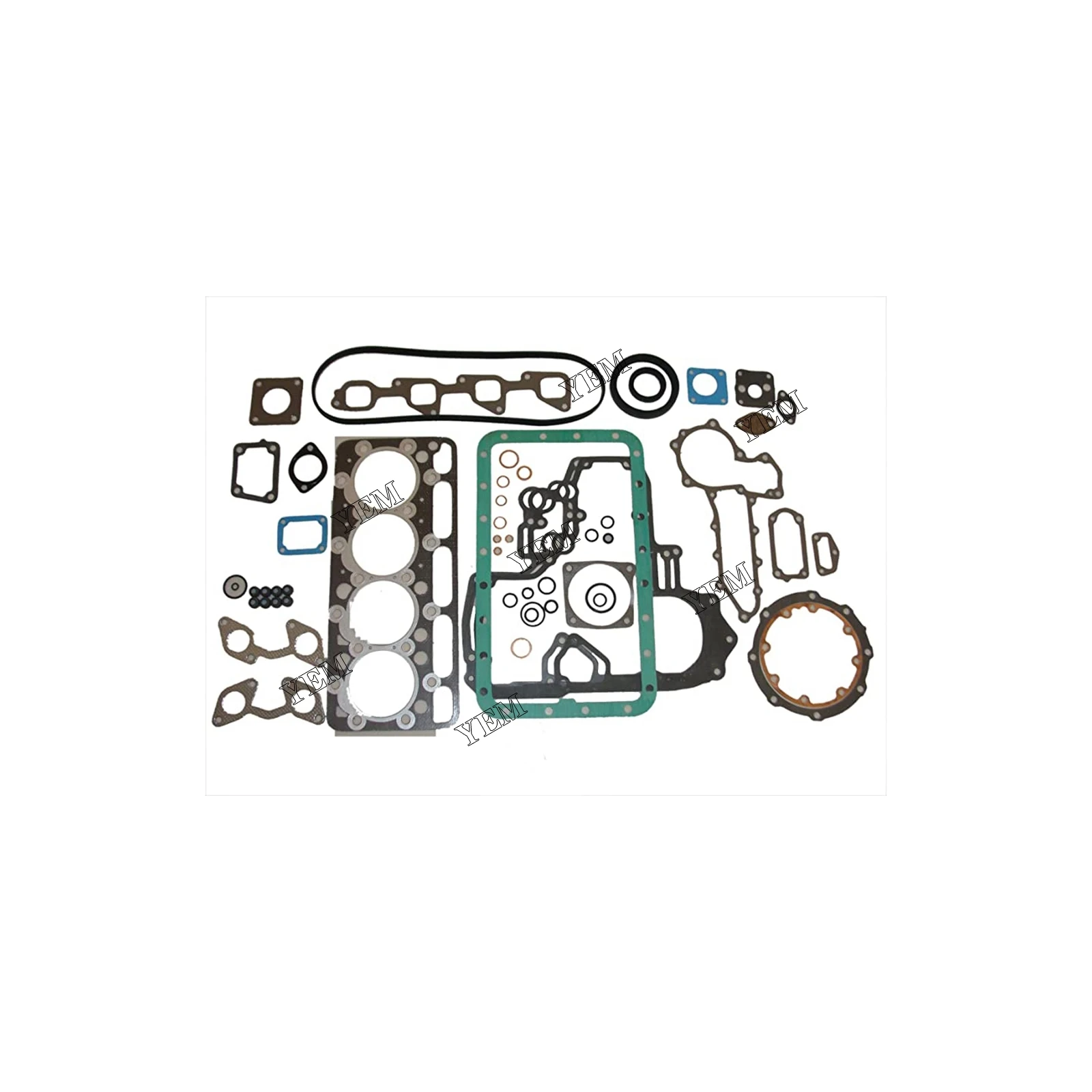 New Kumar Bros USA Full Gasket Set for Bobcat T140 for Kubota V2203-M-DI Replacement Engine Parts