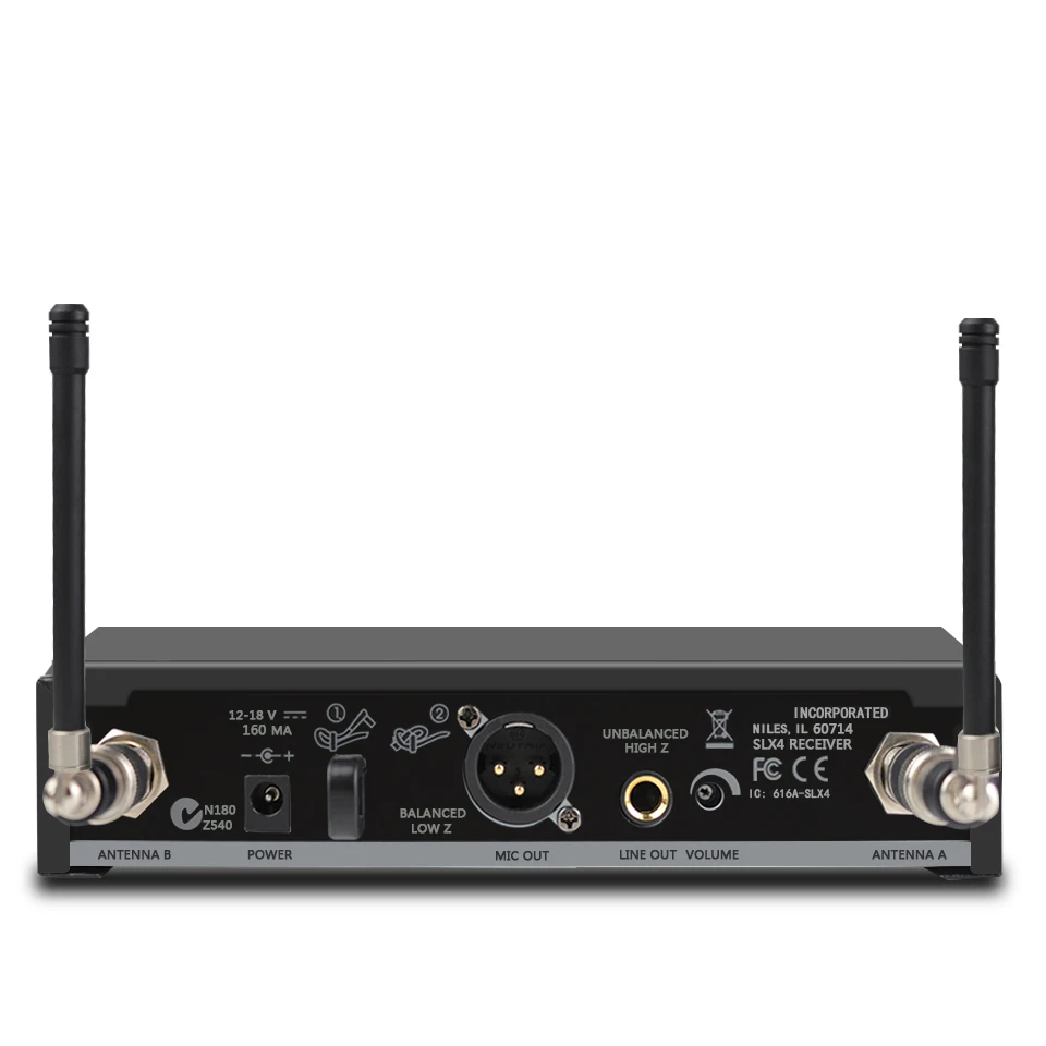 Professional SUM-SLX4 BETA58 Wireless Microphone System SLX24 U-HF