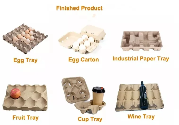 China factory price egg tray production line egg carton making machine with drying equipment