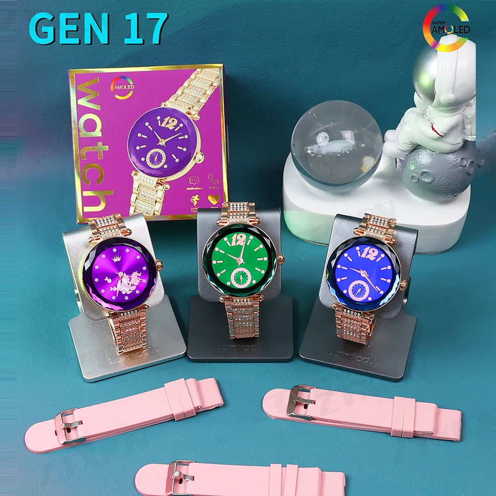 2024 NEW Arrival Gen17 lady Smart Watch For women Ladies smartwatch gen 17 ladies smart Fitness Bracelet