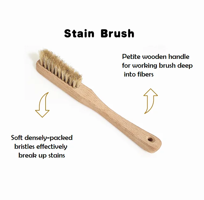TDF Stain Brush Removes Stains on All Fabrics Soft Bristles