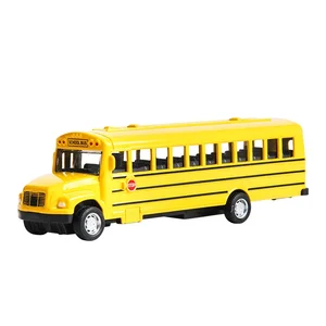 1:32 Super Quality Yellow Color Metal Bus Toy for Sale