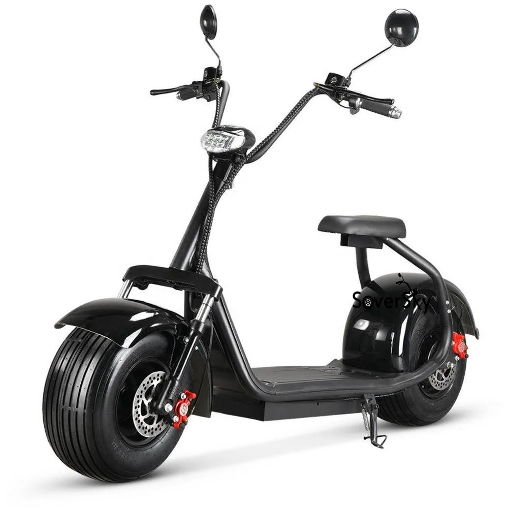 Электроскутер citycoco QROAD Chopper 3000w 28ah