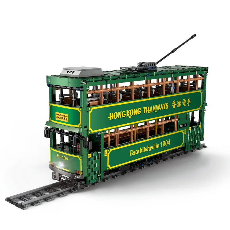 Mould King-bloques De Construcción Kb120 Para Niños,Coche Moc Motorizado  1904 Hongkong,Tramways,Autobús,Modelo,Juguete Educativo De Plástico,Bloques  Creativos Legoi - Buy Bloque De Construcción,Coche De Control Remoto  Juguete Educativo Para Niños Moc ...