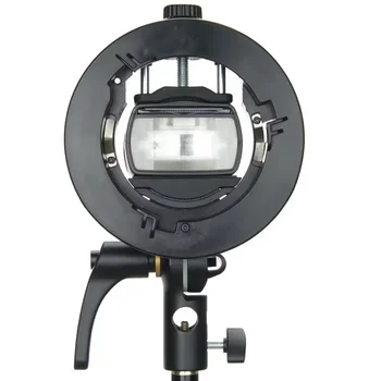Godox S2 Bowens Mount Flash S Type Holder Bracket Stand for Godox V1 V860II AD200 AD300 Pro AD400