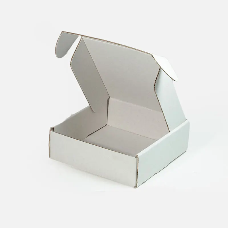 Mockup Di Scatola Di Cartone Ondulato Kraft - Foto 6