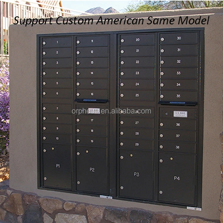 Usps Approved Cluster Mailbox Units With 16 Multitenant Door 2 Parcel Door Mailbox Buy