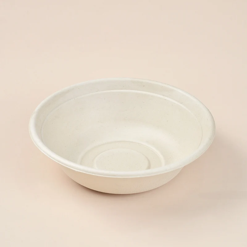 32OZ Sugarcane Bagasse Disposable Bowl for Hot Food Disposable Food ...