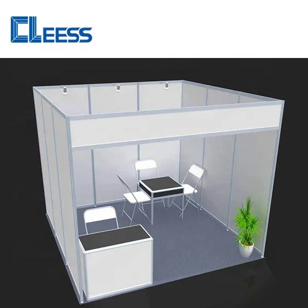 Modular Exhibition Stand Made Shell Scheme Booth Design With Octanoic ...