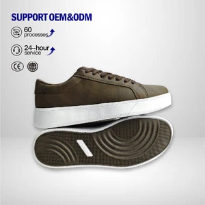 Wholesale Quality Men's Casual Flat Leather Shoes Soft and Durable for Spring Winter Seasons Retro Style for Various Occasions