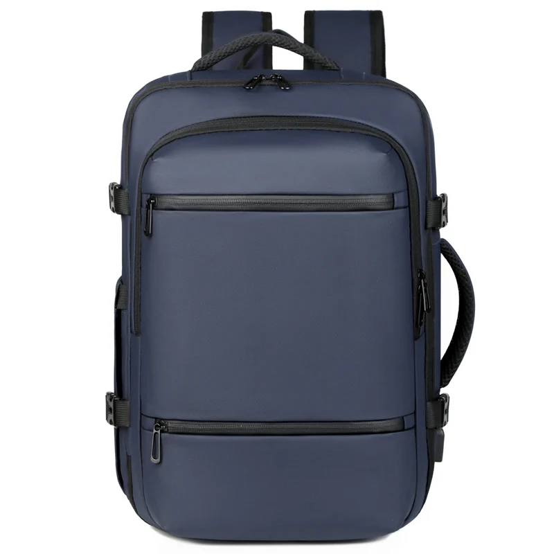 New Solid Color Contracted Backpack High-capacity Portable Laptop Bag Daily Commuting Can Be Customized Bags