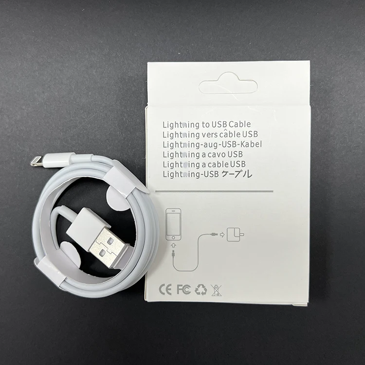 1m Usb A To 8 Pin Lightning Charging Usb Cable For Apple Iphone Ipad