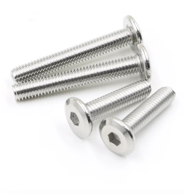 M6*60 M8x80 Furniture Connector Bolts304 Stainless Steel Metric Connector Bolts Joint Connector Bolt Wood Screws