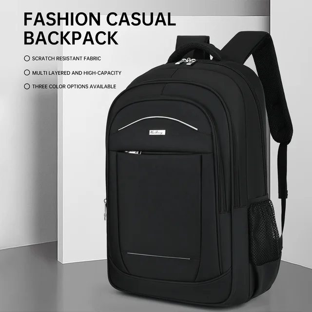 HAIBOWY Large Capacity Laptop Backpack Custom Business Travel Backpack with Large Capacity Nylon Bag Waterproof Feature