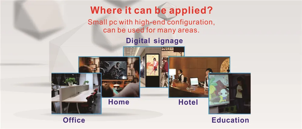 AMD Kabini G-SOC A6-5200 CPU Based Full HD Digital Sinage Nano-ITX Motherboard DS-2019 Single Board Computers