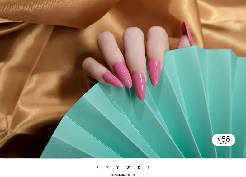 Lker Skywei Soakoff Gel Nail Polish 308 Colors Colorful Metallic Gel