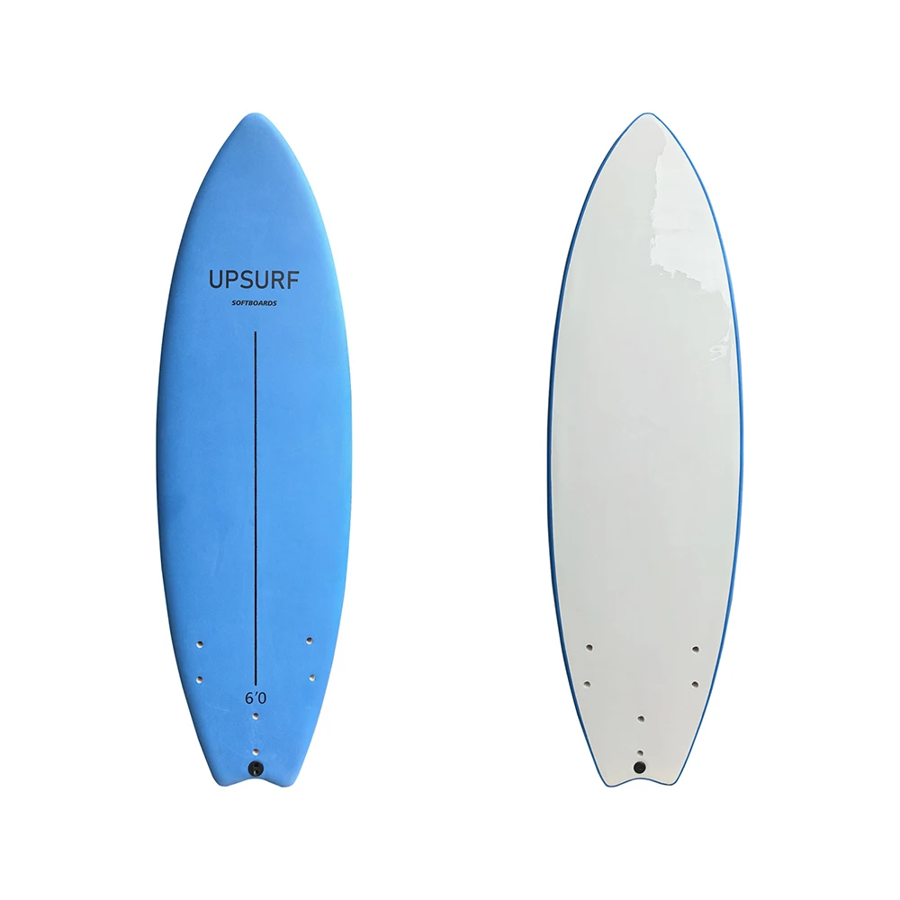 新入荷 UPSURF ソフトボード ブルー ソフトトップ エポキシ フィッシュ 