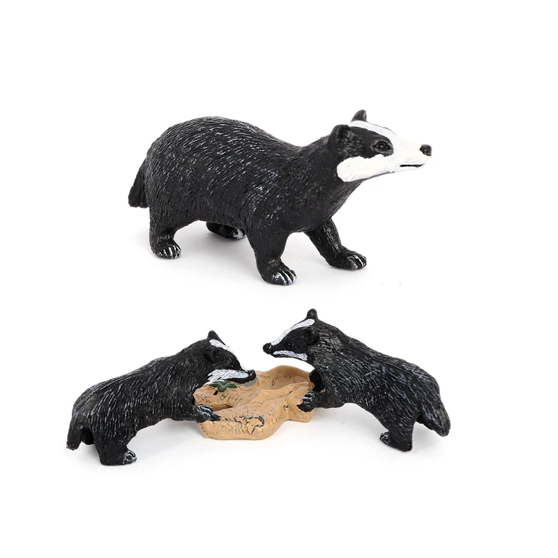 Wholesale Solid PVC Simulation Statue Model Animal Figures Mountain Lion Figures Animal Figurines Toys