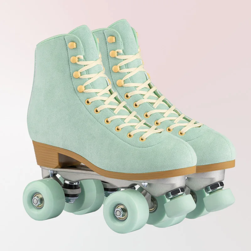 Hot Popular Fashionable Artistic Cheap Indoor Double Row Quad Roller Skates Flashing Roller Product Category