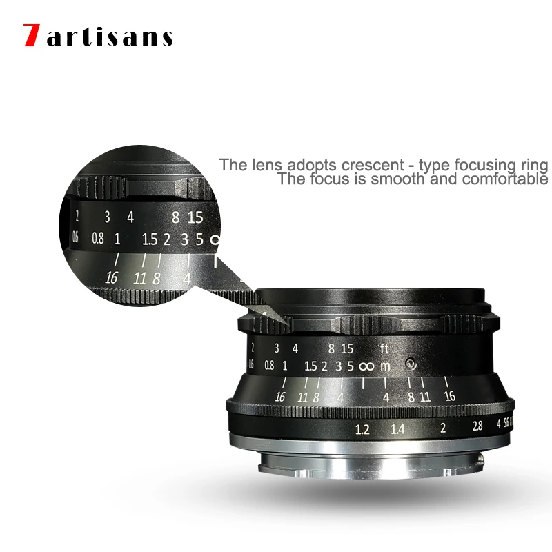 7artisans 35mm F1.2 Prime Lens for Sony E, Nikon Z, Fuji XF