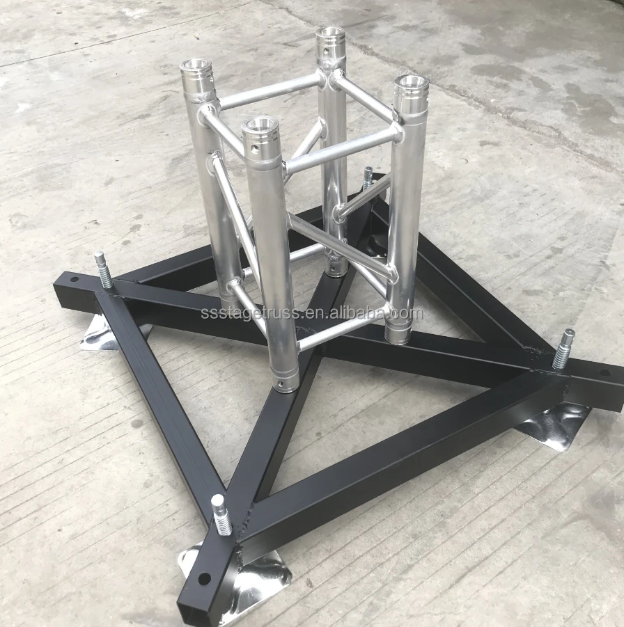 product iron base truss base plate for truss structure-6