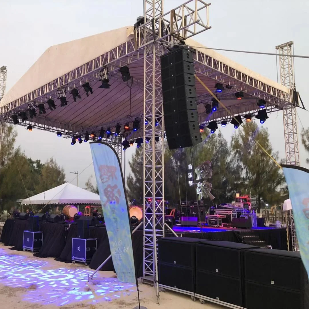 Red Horn Loaded Three Way Full Range Loudspeaker Dj Speaker
