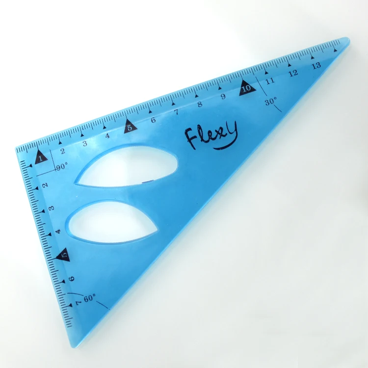 flexible ruler set of 4 plastic