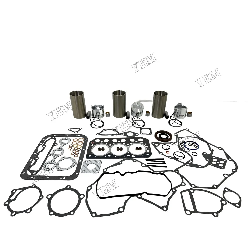 Overhaul Kit With Gasket Set Fit for Mitsubishi S3L Engine 5