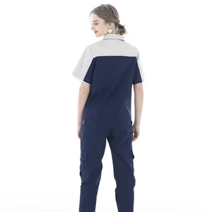 New Design Gray Short Sleeves Uniform Work Wear for Men Outdoor Hi Visibility Work Shirts