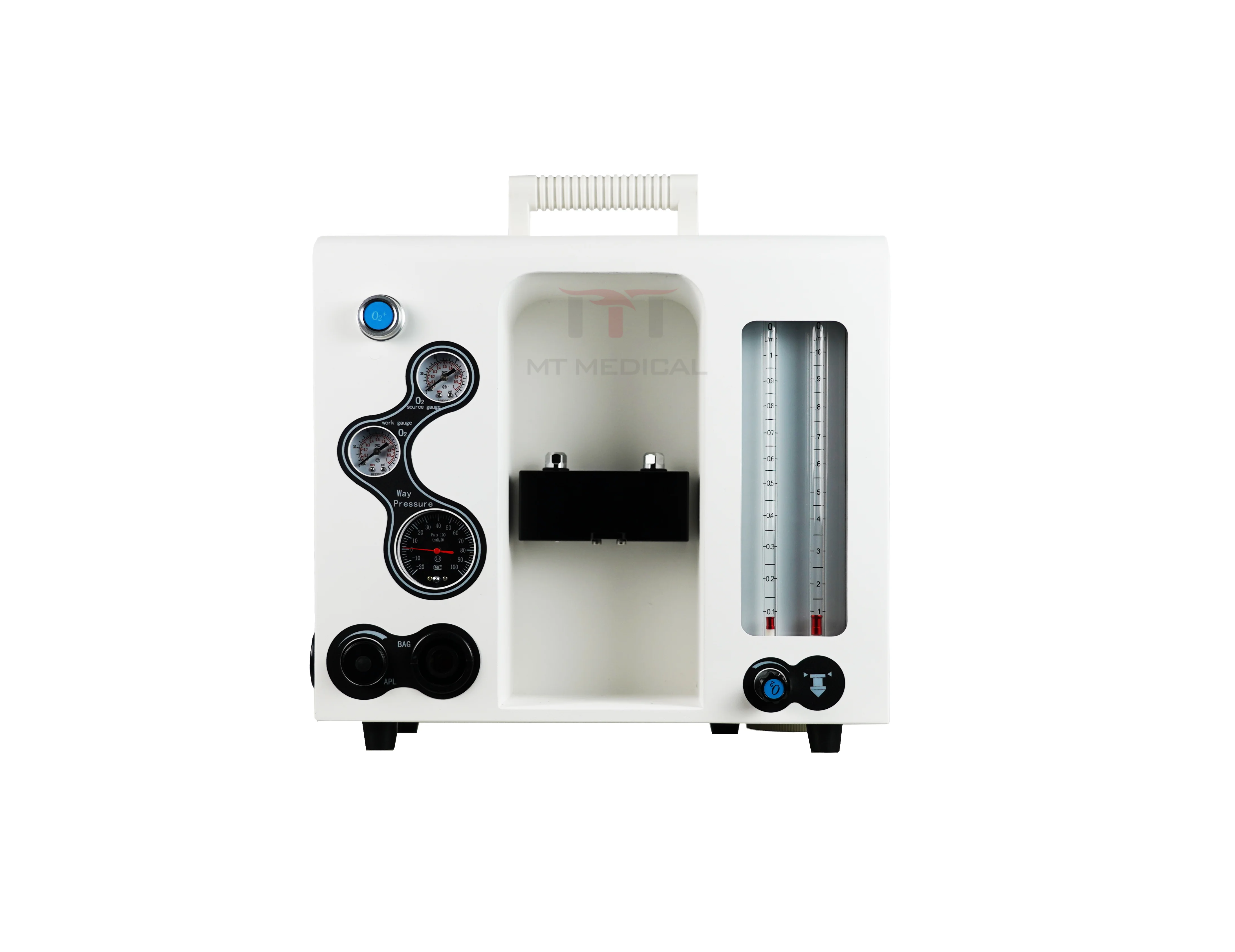 MT MEDICAL  Professional Veterinary Use Portable Anesthesia Machine with Sevoflurane Vaporizer for Hospital