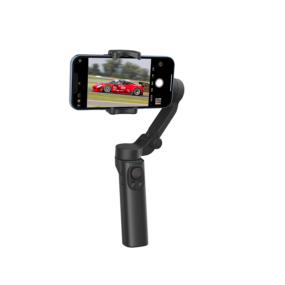 Flexible Handheld Gimbal Stabilizer Mobile Phone 3 Axis Tripod Stand Auto Face Tracking Tripod