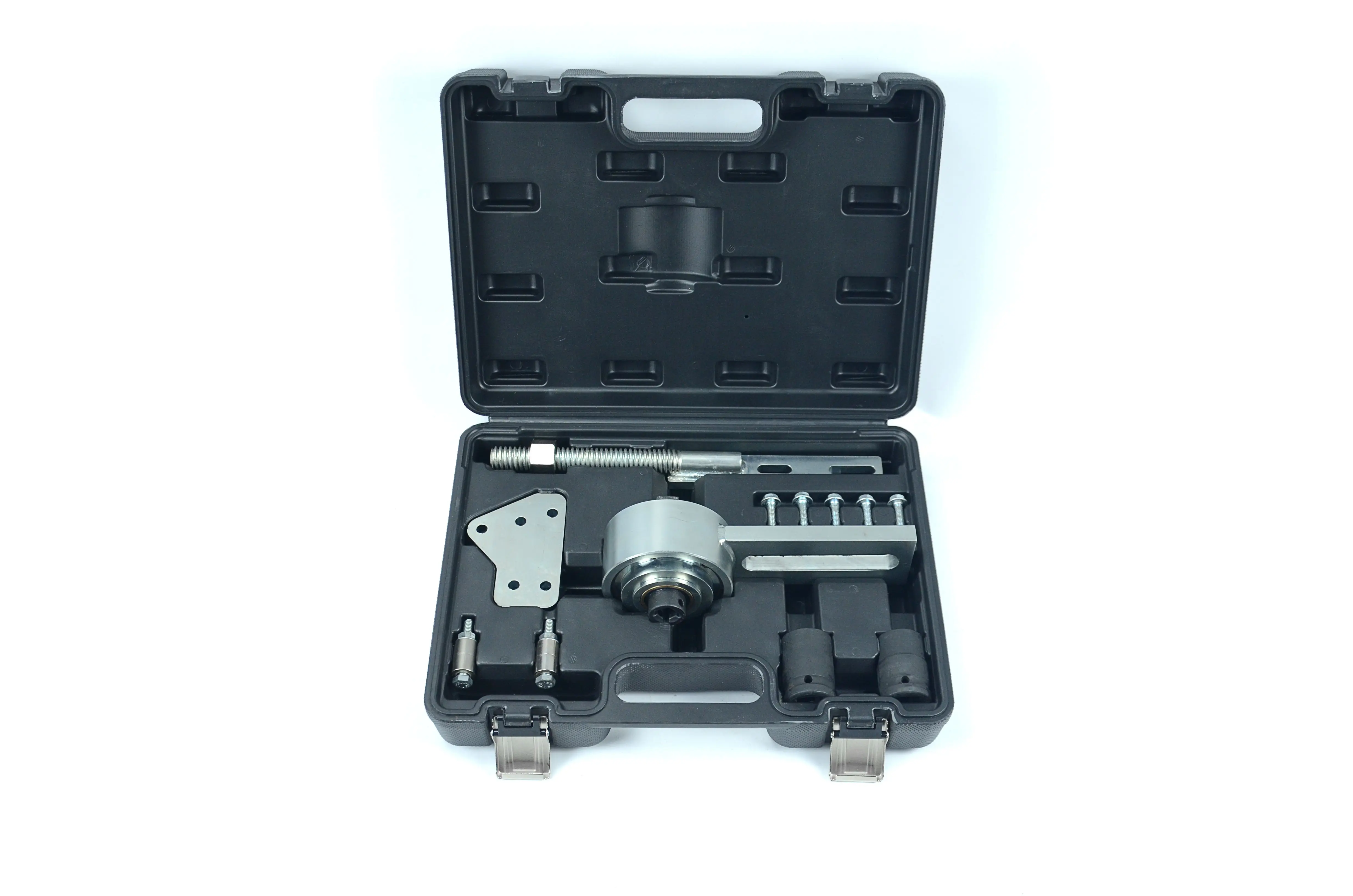THIKPO 303 1611 Motor Kurbelwellen Riemenscheiben Abziehwerkzeug, 1:5 Drehmomentverstärker mit 21 mm und 24 mm Zentralschlüssel für Ford 1.0 & 2.0 ECOBOOST Duratec Motoren